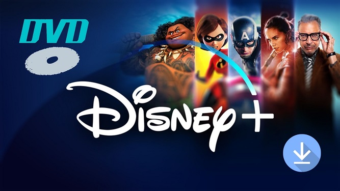 Disney Plus-Videos auf DVD brennen