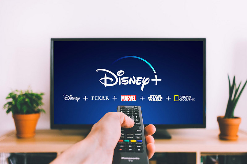 Disney+ Downloads auf TV abspielen