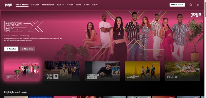 Joyn Website