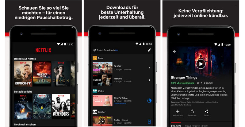 Netflix-App installieren