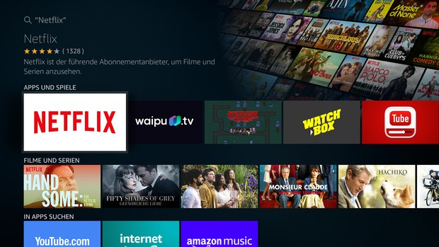 Netflix-App installieren