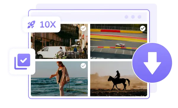 Mehrere Videos im Batch mit 10X Geschwindigkeit herunterladen